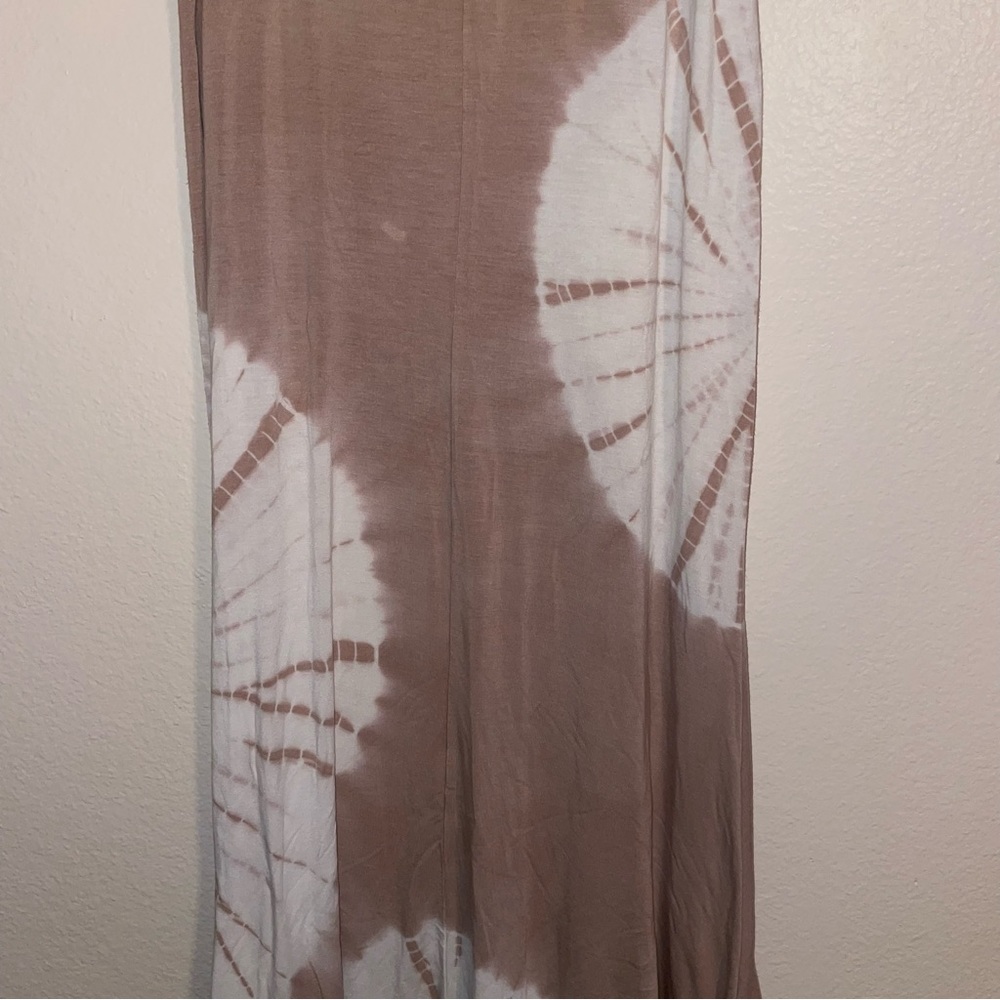 Long Lapis Maxi Tie Dye Skirt! - Picture 6 of 10